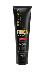 MÁSCARA FORÇA COM PIMENTA  - Máscara para Crescimento de Cabelo 250g Linha Força Bio Extratus 150x250