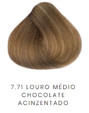 7.71 LOURO MÉDIO CHOCOLATE ACINZENTADO - 7.71